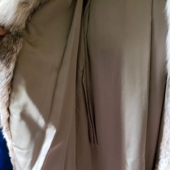 Ankle-length Lynx Michael Mtichell Fur Coat